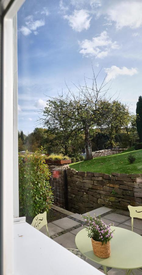 Ferienwohnung im Fachwerkhof 'Haus in Bewegung' Seelscheid Exterior foto