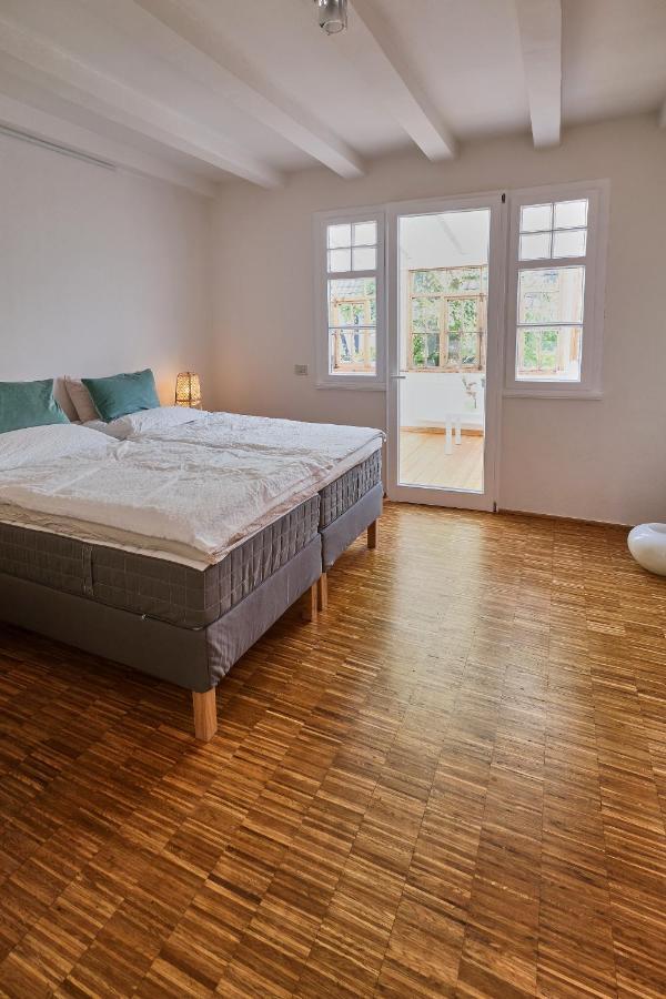 Ferienwohnung im Fachwerkhof 'Haus in Bewegung' Seelscheid Exterior foto