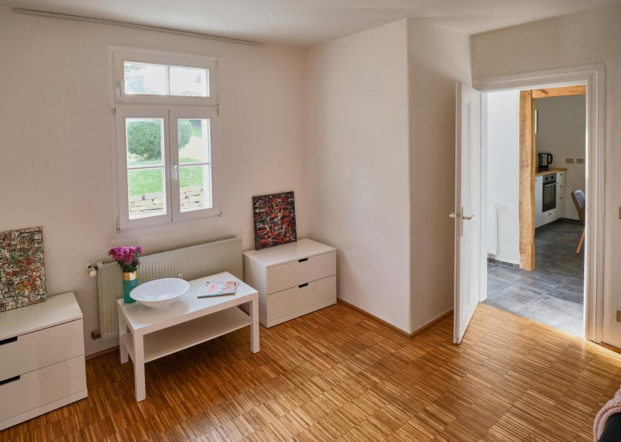 Ferienwohnung im Fachwerkhof 'Haus in Bewegung' Seelscheid Exterior foto